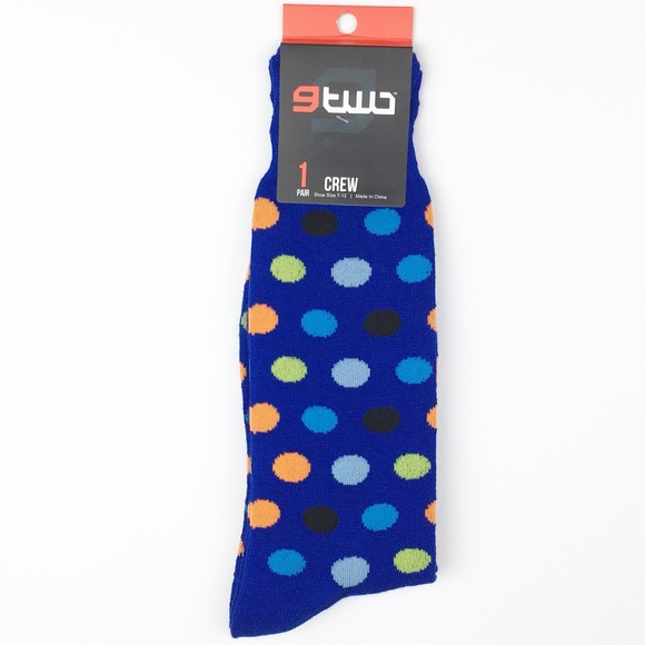 5 Pair Mens Crazy Color Wild Pattern Dress Socks - Picture 6 of 6